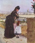 Berthe Morisot On the Balcony china oil painting reproduction